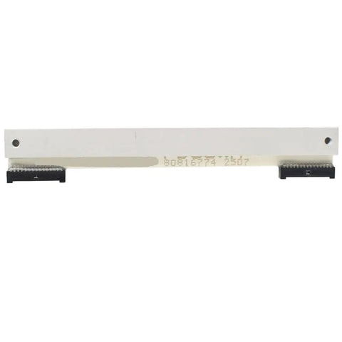 Rock Solid Direct Replacement Thermal Print Head For Zebra ZD230 And ZD220 Printers G105910053 top view showing connectors