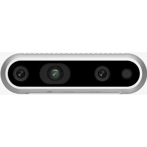 Front view of RealSense D435 Depth Cam With 1080P Video And Real Time Depth Sensing, 30 FPS, USB 3.0, Built For Robotics, Computer Vision And 3D Scanning Projects Ready