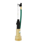 Water Powered Backup Sump Pump for Basement Flood Prevention Automatic Backup During Power Outages No Electricity or Battery Needed Compact Unit That Fits 18 Inch Basins or Larger Operates at 40 PSI and Up visible