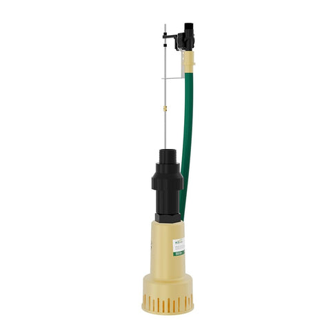 Water Powered Backup Sump Pump for Basement Flood Prevention Automatic Backup During Power Outages No Electricity or Battery Needed Compact Unit That Fits 18 Inch Basins or Larger Operates at 40 PSI and Up visible