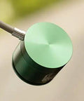 Compact Hall Effect Absolute Rotary Encoder Sensor with 180 Degree Range, 12-Bit Resolution, 0-5V Output, 6mm Shaft, green casing, side view