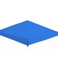 10x10 Slant Leg Pop Up Canopy Replacement Roof Top For Outdoor Use Built To Last 100 Percent Polyester Weather Resistant Shade With Fifty Plus UV Protection Waterproof Cover Blue For Backyard Beach Flea Market
