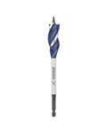 IRWIN SPEEDBOR Tri-Flute Wood Drill Bit, 3/4 in x 6 in, blue-coated steel