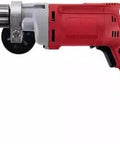 Beast Mode 8 Amp Corded Power Drill With Real Torque And Variable Speed Trigger Ergonomic Handle side view showing chuck and handle.