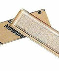 Clear Glass Door Pull Handle Stick-On With Pressure Sensitive Adhesive Back, 2.75 Inches Long By 0.75 Inches Wide