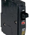 15 Amp 1 Pole Circuit Breaker for 120 240 Volt Systems, Standard Miniature Breaker, 10kA Interrupting Capacity, 1 Phase, Easy Install