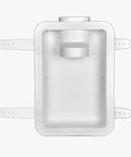 Top view of Recessed Dryer Vent Box For Tight Wall Install That Lets Your Dryer Sit Close To The Wall Protects The Duct