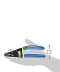 Klein Tools 11055EP wire cutter and stripper with blue handles for stranded and solid copper wire