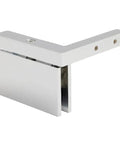 Senior Cardiff Chrome Offset Wall Mount Hinge For 12 Mm Glass Shower Doors With Back Plate Self Centering Right Hand Mount beefy chrome hinge