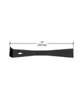 Two Size Scrape And Pry Bar Set Made From Hardened Tempered Steel With Chisel Ground Edges For Scraping And Prying, 10-inch bar