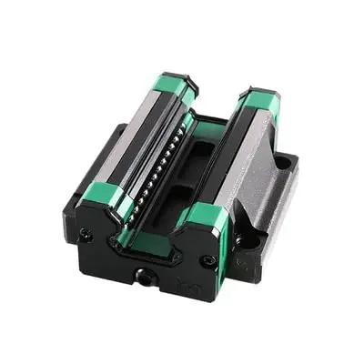 HGW25CC Bearing Block Slider For HGR15 Linear Rail Guideway square linear motion block shown in front view