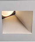 Tesla Pro 3.5 Inch LED Square Trim With Light Engine 30 To 45 Degree Adjustable Beam Narrow 2700K 90CRI Brushed Nickel Finish