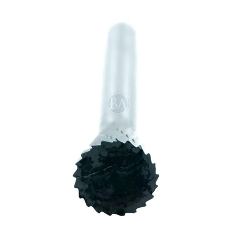 Heavy Duty Inverted Cone Tungsten Carbide Rotary Burr For High Speed Die Grinders with double cut profile, ideal for metal and wood.