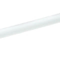 Wire Pulls Collection Solid Core Kitchen Cabinet Pulls 4 Inch Center To Center White Finish Bar Drawer Pulls For Cabinets Doors And Dressers Mounting Hardware Included Midway Collection. White bar drawer pull, 4 inch center to center, for kitchen cabinets and dresser, side view