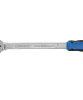 Long Three Hundred Fifty Millimeter Reversible Ratchet One Half Inch Drive with Pro Grade Beefy Torque, Ergonomic Grip