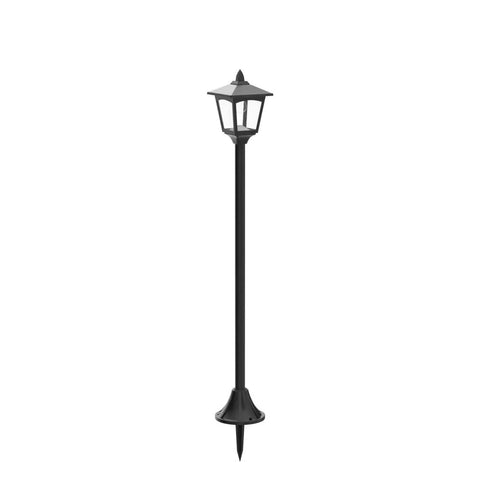 Single 40 Inch Solar Lamp Post Lights Outdoor Vintage Street Vibe For Lawn Pathway Driveway Front And Back Door Pack Of 2 Weatherproof
