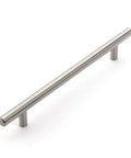 European 12 Inch Satin Nickel Bar Cabinet Pull P-1012-SN For Kitchens And Bathrooms, Durable Satin Nickel Finish, 1 Pack