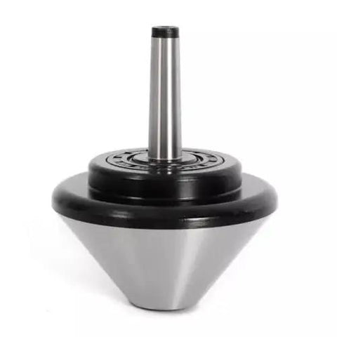 Bull Nose Lathe Live Center 120mm 75 Degree MT2 Compatible Alloy Steel Tailstock Center, side view