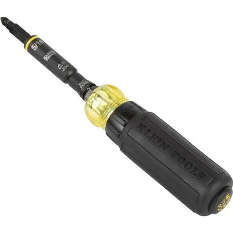 11-In-1 Ratcheting Screwdriver And Nut Driver Kit With Impact Rating, Includes Phillips, Slotted, Square And Torx Bits.