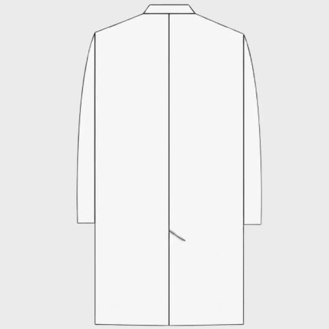 Top Shelf White Medical Lab Coat Featuring Roomy Side Pockets And Tailored Womens Cut Unisex Doctor Uniform For Nurses Dentists And Clinicians Built For The Daily Grind