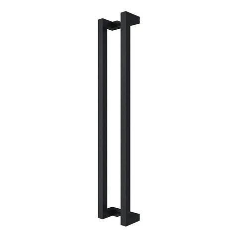 24 Inch Beefy Heavy Duty Flat Barn Door Push Pull Handle Set Double Sided Entry For Wood Glass Aluminum Doors Ideal For Office Storefront Garage Commercial Use Rust Resistant Carbon Steel 1 Pair