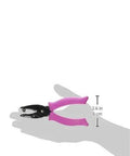 Heart Shape Craft Hole Punch Handheld Paper Punch One Quarter Inch With Cushioned Grip for Scrapbooking shown in a hand