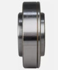 Side view of a heavy duty Pack Of Ten Drop In Replacement Ag Bearings Compatible With 206Ggh And 206Kpp16 Tractor Parts.756 Inch Bore 2.44 Inch OD.