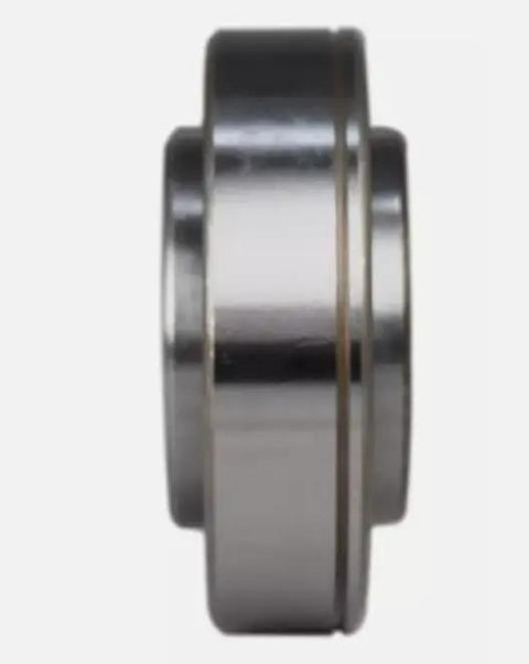 Side view of a heavy duty Pack Of Ten Drop In Replacement Ag Bearings Compatible With 206Ggh And 206Kpp16 Tractor Parts.756 Inch Bore 2.44 Inch OD.