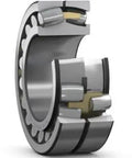 Tough As Nails Spherical Roller Bearing 460X830X296 Mm showing brass cage and steel design for heavy duty applications.