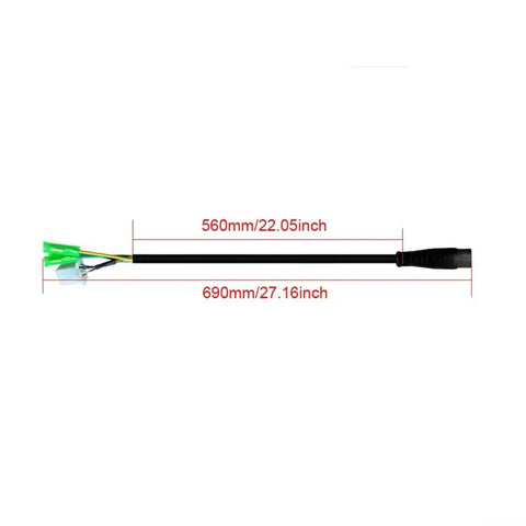 Get This Rad 9 Pin Motor Cable For Your E-Bike Swap Or Fix It Up With A 60 Cm Length That Fits Those Badass 1000W And 750W Motors Like A Glove While Keeping Things Super Secure So You Can Fly Down Streets Without Any Worries About Power Loss Thanks To