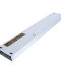 Genuine Replacement Table Saw Fence Beam For DWE7485, long white metal rail with markings, precision fit for woodworking.