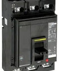 Heavy Duty Workhorse Molded Case Circuit Breaker Rated 600 Volt with 600A frame, showcasing quick trip feature and sturdy design.