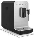 Fully Automatic Coffee Machine With Steam For Home Use Black BCC12BLMUS Six Drink Options Including Ristretto And Espresso Built In Stainless Steel Burr Grinder Titan Renew Water Tank Easy To Use
