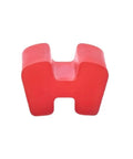 Rock Solid Two Piece PU Flexible Pump Shaft Coupling With H Block Polyurethane Housing, red H block for shock absorption.