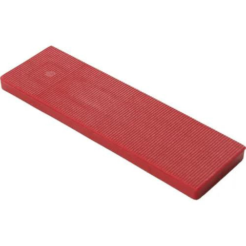 Flat Plastic Shim 60 Pack For Glazing And Wall Coverings 1.13 In W By 4 In L Spacers High Compressive Strength Easy Stacking