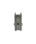 Sliding Glass Door Roller Replacement With 1 1/2 Inch Stainless Steel Bearing Wheel And Extruded Aluminum Housing Fits 2 15/16 Inch By 1 5/16 Inch Track Systems No More Door Drag Smooth Quiet Glide Repair Part, front view