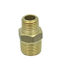 Top Shelf Lead Free Brass Hex Reducing Nipple Fitting Half By Quarter Male Npt Pipe Connector For Clean Air Fuel Water Lines Zero Drama Bulk Pack Of Two Fifty Pieces