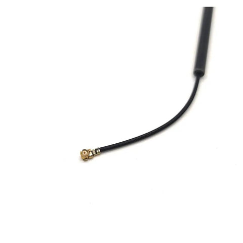 Close-up of UFL connector on 4 Omni RHCP 5.8G Mini Pro Lollipop Transmitter Receiver Antenna With High Gain 2.0dBi for FPV RC Drones