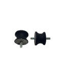 Left And Right Engine Motor Mounts With Two Transmission Mounts For Bmw E36 E46 E85 Models, rubber motor mounts showing threaded metal inserts.