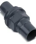 Three And A Half Inch Female Three Piece Explosionproof Conduit Union Crafted From Heavy Duty PVC Coated Electrogalvanized Steel In Dark Gray