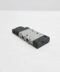 Compatible 1/8 Inch Pneumatic Solenoid Valve 24V DC 8 Bar Fit For CPE14 M1BH 5L, industrial grade, angled view on white background.