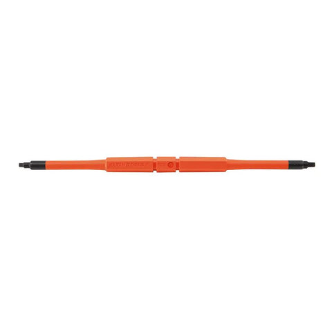 Interchangeable Insulated Flip Blades With Slim Tip For Tight Terminal Blocks, Dope Three Blade Set on 3.5 Inch Shaft