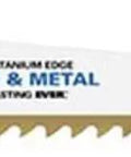 Gold Power Arc Reciprocating Saw Blade for Wood Nail Embedded Wood Cutting 6 Inch 6 TPI 25 Pack Pro Grade