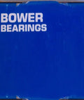 Blue box packaging for Bower Bearings, containing HH506310 Tapered Roller Bearing Cup, Single Replacement Cone for Trailer Hubs, Axles and Differentials