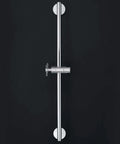 Neo 24-Inch Adjustable Shower Slide Bar For Handheld Showerheads In Oil Rubbed Bronze on black wall