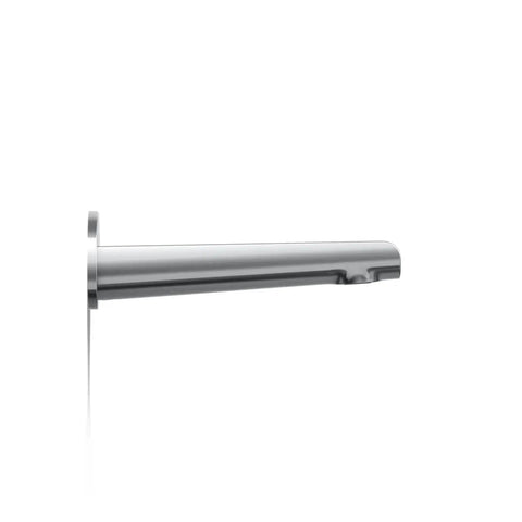Avid Wall Mount Spout Nondiverter With One Half Inch NPT or Slip Fit Connection Seven And Three Sixteenths Inch Reach Max One And One Eighth Inch Hole Diameter