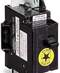Main Circuit Breaker 100 Amp QOM100VH for Home Electrical Panels, heavy-duty safety breaker, side view