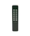 Heavy Duty Outdoor Digital Keypad With Built In Proximity Reader For Hassle Free Access Control Setup, black keypad with number buttons.