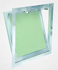 Hella Durable 8X8 Removable Wall Access Panel Tile Ready Flush Mount Drywall Inlay Hidden Utility Cover Rock Solid Aluminum Frame view showing welded frame and drywall insert