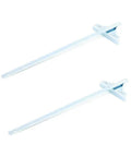 Replacement Cordless Rip Fence For DW936 DW939 DC390 Saws, 2 Pack, displaying aluminum guide rails for precise cuts.